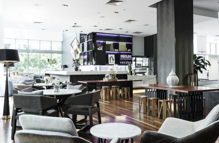 Fixed, Novotel Brisbane - Gourmet Bar, office defits, fitout services, office stripouts, refurbishments